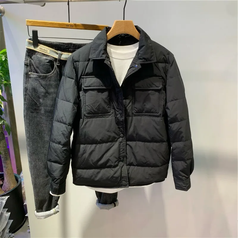 Зимняя новинка: легкая теплая мужская хлопковая куртка с воротником-стойкой, модный корейский простой дизайн, повседневный молодежный крой.
Зимняя новинка: легкая теплая мужская хлопковая куртка с воротником-стойкой, модный корейский простой дизайн, повседневный молодежный крой.