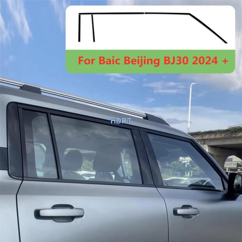 Car Styling Protector Decoration Accessories Exterior Sticker For Baic Beijing BJ30 2024 + Window Molding Glass Side Strip Trim
Car Styling Protector Decoration Accessories Exterior Sticker For Baic Beijing BJ30 2024 + Window Molding Glass Side Strip Trim