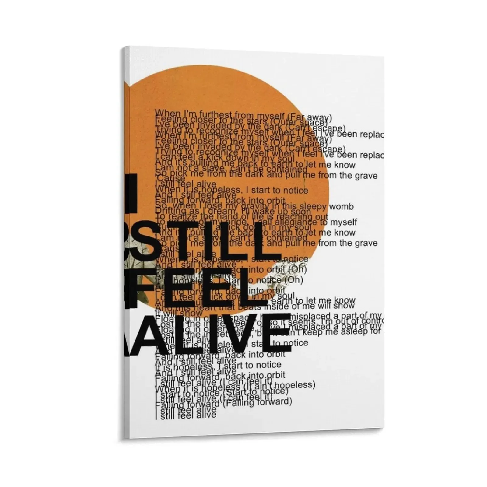 halfalive - still feel. (vertical paragraph art) Canvas Painting nordic home decor Decoration for home
halfalive - still feel. (vertical paragraph art) Canvas Painting nordic home decor Decoration for home