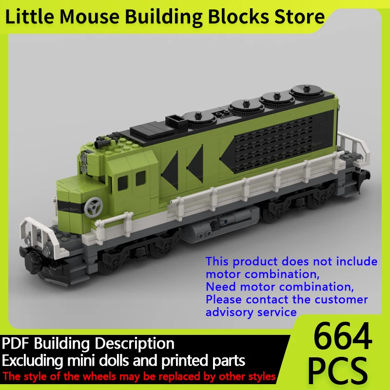 City Car Model MOC Building Bricks Diesel Cargo Locomotive Train Modular Technology Gifts Holiday Assemble Children Toys Suit
City Car Model MOC Building Bricks Diesel Cargo Locomotive Train Modular Technology Gifts Holiday Assemble Children Toys Suit