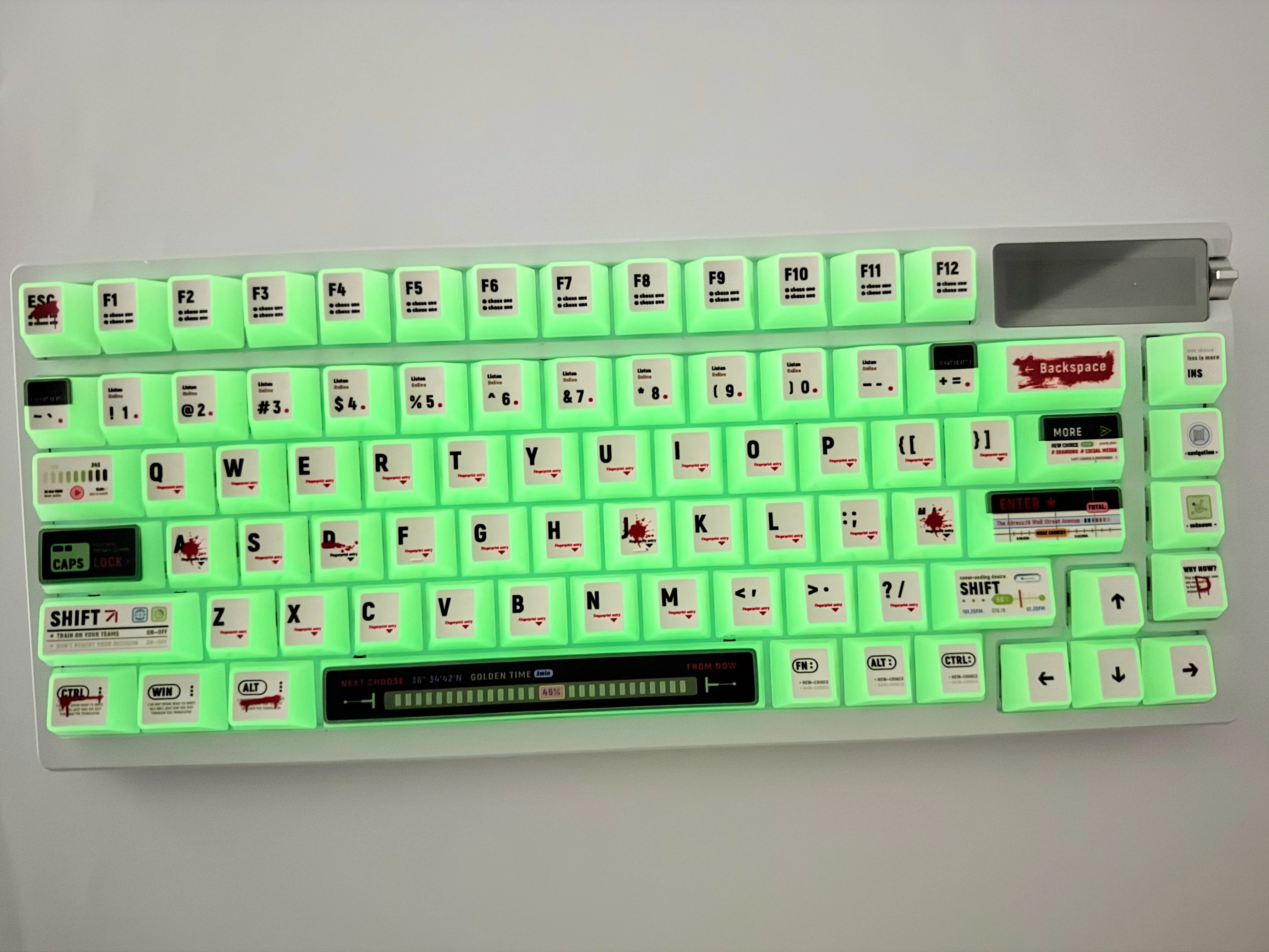 Pixel art style Keycap cherry Profile Keycaps PBT Double Shot Key Caps Set ISO Enter 7U Spacebar for Custom Mechanical Keyboard
Pixel art style Keycap cherry Profile Keycaps PBT Double Shot Key Caps Set ISO Enter 7U Spacebar for Custom Mechanical Keyboard