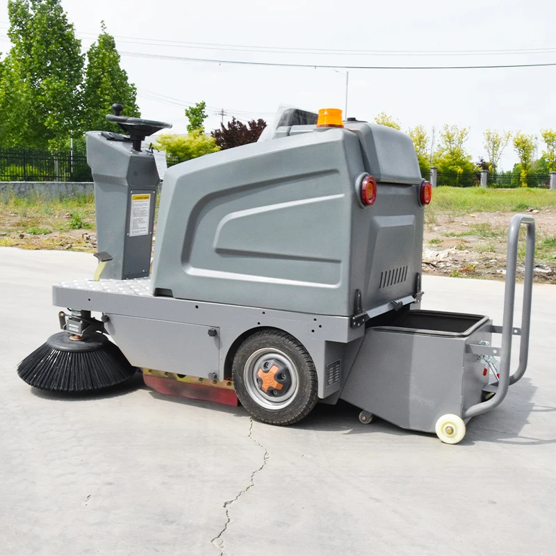 Customized Commercial Electric Ride-On Sweeper Three Brush System 48V Battery For Large Area Asphalt Surface Cleaning
Customized Commercial Electric Ride-On Sweeper Three Brush System 48V Battery For Large Area Asphalt Surface Cleaning