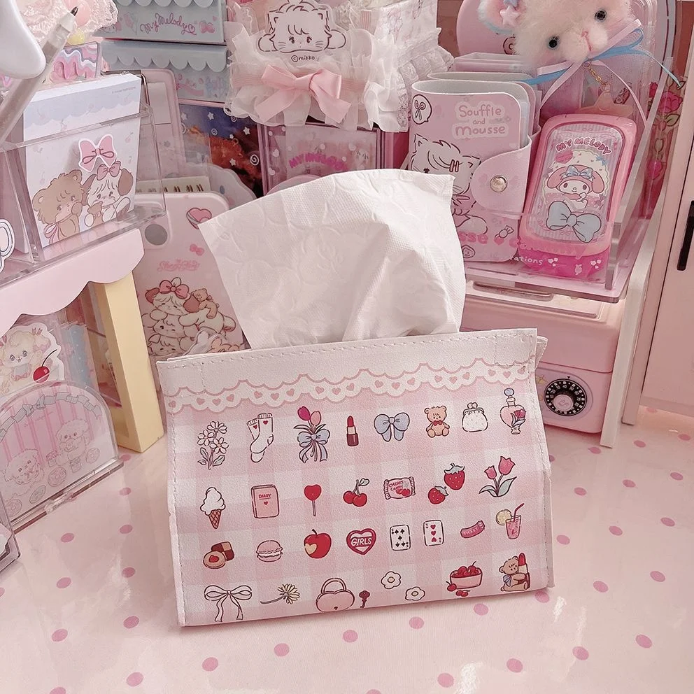 Kawaii Anime Mikkoes Desktop Living Room Household Tissue Box Cute Car Mounted Paper Drawer And Leather Storage Box Toys
Kawaii Anime Mikkoes Desktop Living Room Household Tissue Box Cute Car Mounted Paper Drawer And Leather Storage Box Toys