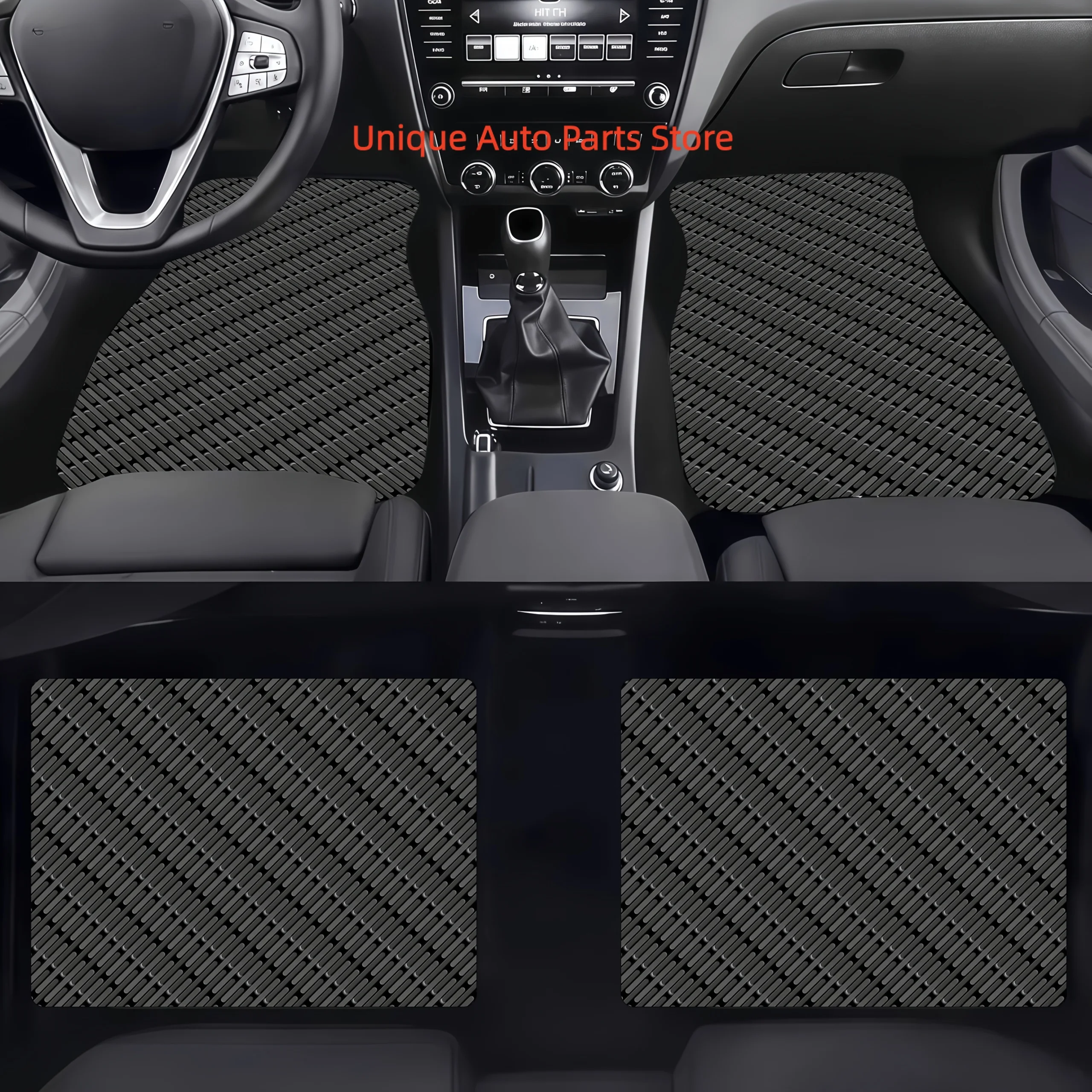 4pcs Car Floor Mats (2D Flat), Textured Pattern, Polyester Material, Stylish And Attractive, Designed Specifically for Car Inter
4pcs Car Floor Mats (2D Flat), Textured Pattern, Polyester Material, Stylish And Attractive, Designed Specifically for Car Inter