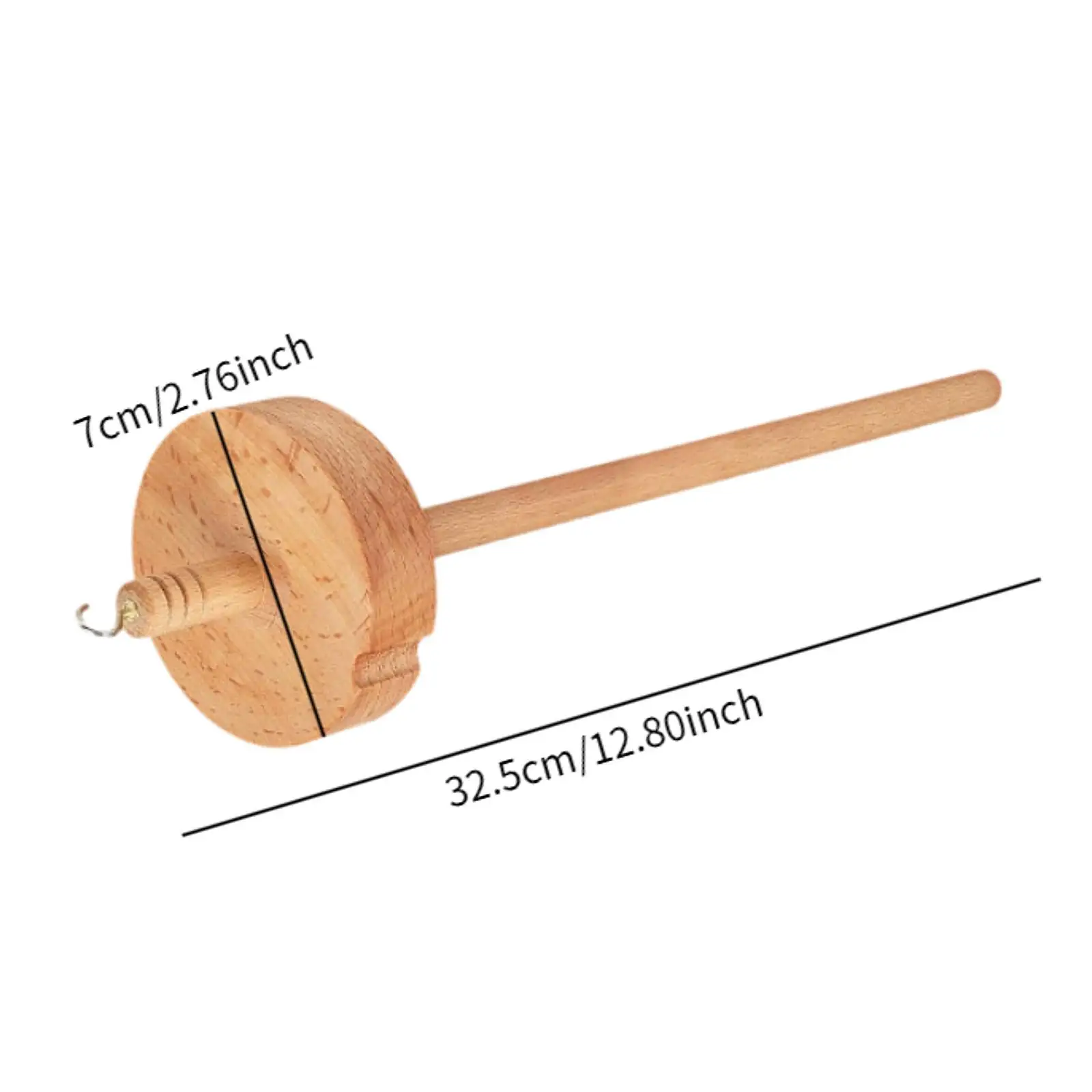 Top Whorl Drop Spindle Handmade Spindles Sewing Crafts Easy to Use 32.5cm Multifunction Spinner Wood for Woven DIY Knitted
Top Whorl Drop Spindle Handmade Spindles Sewing Crafts Easy to Use 32.5cm Multifunction Spinner Wood for Woven DIY Knitted