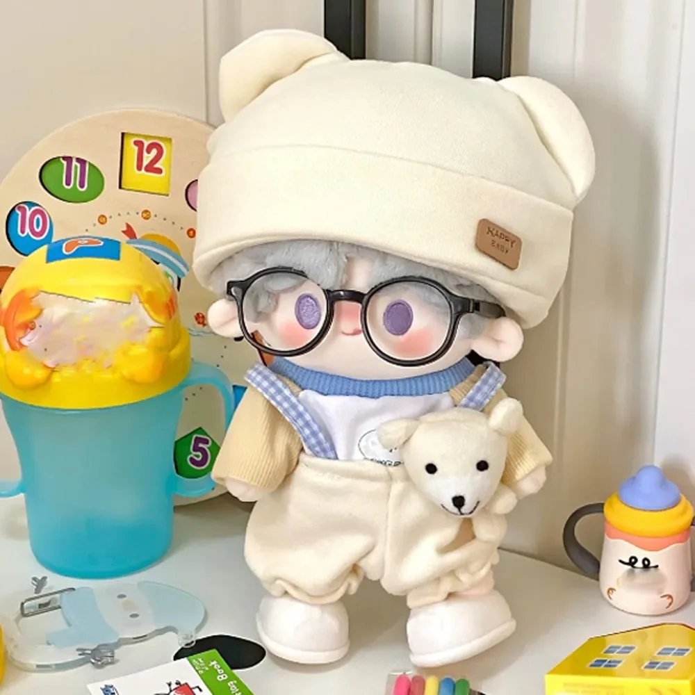 1 set Cartoon Set 20cm Cotton Doll Clothes Bear Hat Persimmon Cotton Doll's Clothes Fashion White Plush Doll Clothes
1 set Cartoon Set 20cm Cotton Doll Clothes Bear Hat Persimmon Cotton Doll's Clothes Fashion White Plush Doll Clothes