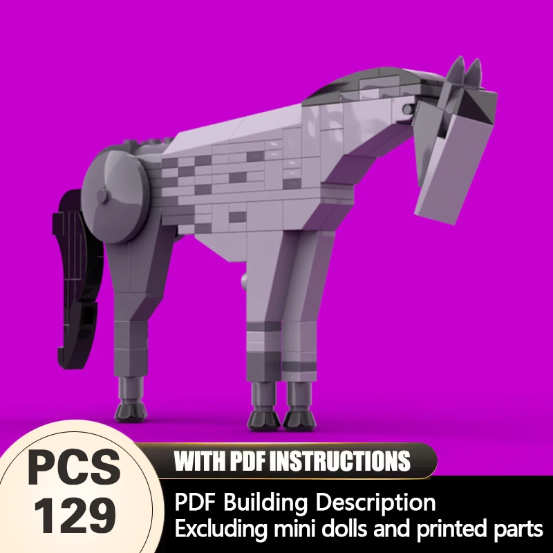 Creators Animal Series Model MOC Building Bricks White Horse Modular Technology Gifts Holiday Assemble Children Toys Suit
Creators Animal Series Model MOC Building Bricks White Horse Modular Technology Gifts Holiday Assemble Children Toys Suit