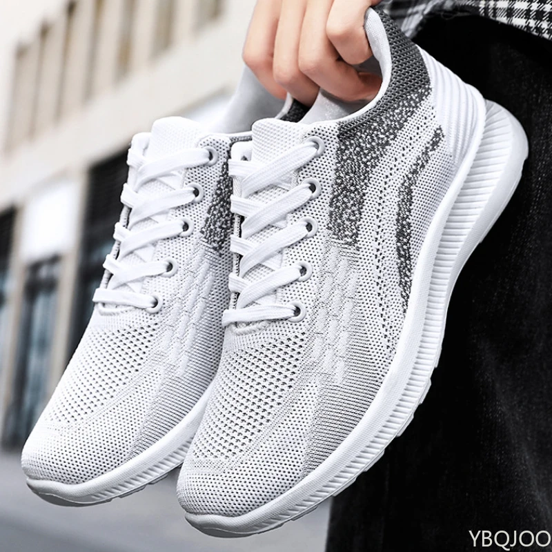 Мужская легкая сетчатая обувь, дышащие повседневные кроссовки, уличные нескользящие кроссовки, модная удобная мужская обувь Homme Zapatos
Мужская легкая сетчатая обувь, дышащие повседневные кроссовки, уличные нескользящие кроссовки, модная удобная мужская обувь Homme Zapatos