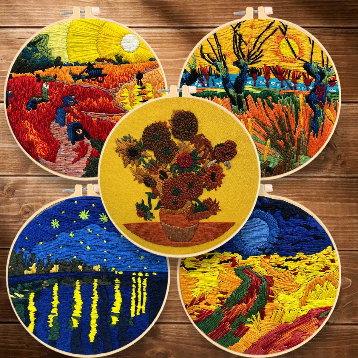 Unfinished Embroidered Kit Flower Landscape Pattern Needlework Sewing Cross Stitch Set Handmade Crafts Home Decoration Painting
Unfinished Embroidered Kit Flower Landscape Pattern Needlework Sewing Cross Stitch Set Handmade Crafts Home Decoration Painting