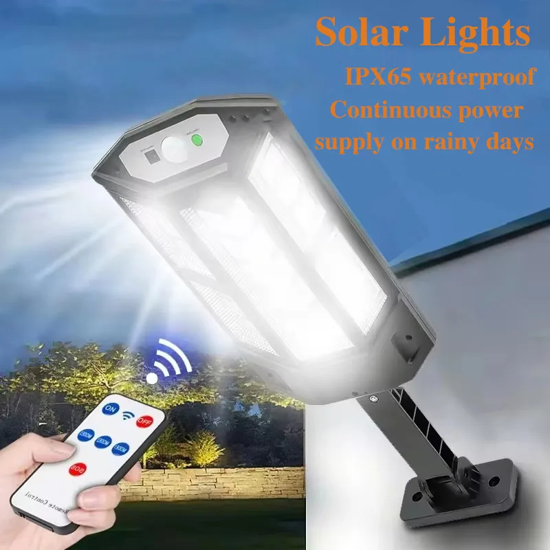Outdoor Solar LED Lights Motion Sensor Wall Lights IP65 Solar Street Lights With Remote Controls For Gardens Yard Garage Lights.
Outdoor Solar LED Lights Motion Sensor Wall Lights IP65 Solar Street Lights With Remote Controls For Gardens Yard Garage Lights.
