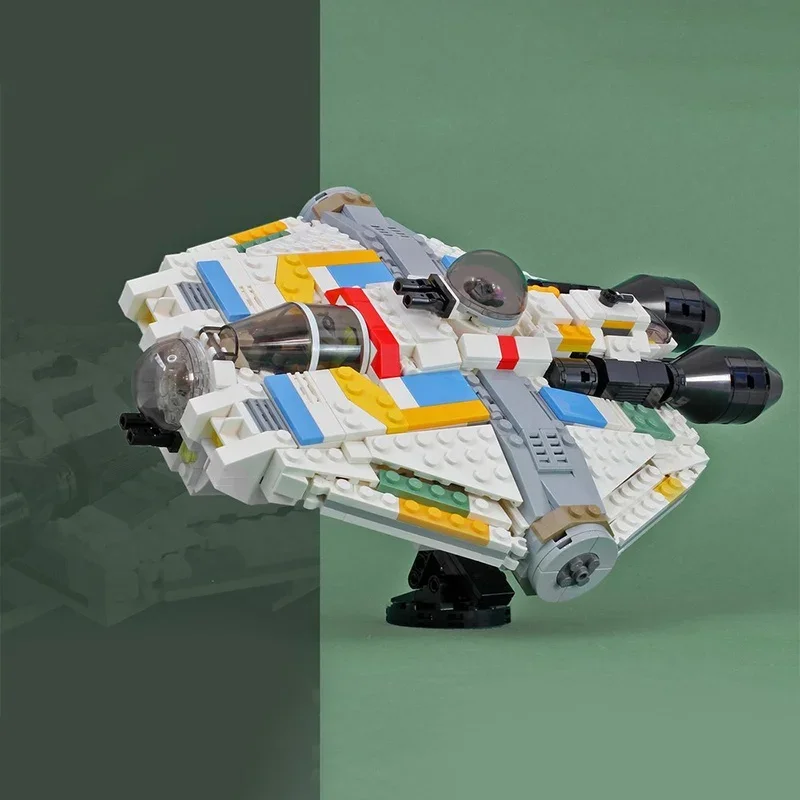 957pcs MOC Midi Ghost Phantom Space Wars Model Building Blocks Architecture Assembly DIY Creative Idea Display Brick Gift Decor
957pcs MOC Midi Ghost Phantom Space Wars Model Building Blocks Architecture Assembly DIY Creative Idea Display Brick Gift Decor