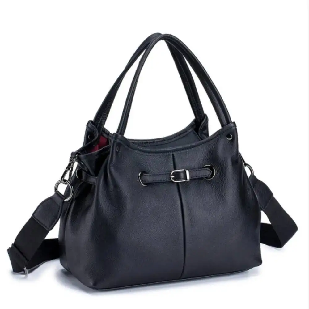Leather Crossbody Bag Women's Handbag Sac A Main Fashion Lady Tote Bag Woman Shoulder Bag Mother Bag Soft Leather Messenger Bag
Leather Crossbody Bag Women's Handbag Sac A Main Fashion Lady Tote Bag Woman Shoulder Bag Mother Bag Soft Leather Messenger Bag