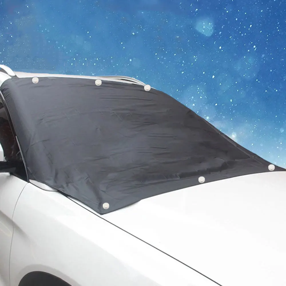 Car Windshield Snow Sun Shade Waterproof Protector Cover Car Exterior Front Windscreen Cover Automobile Magnetic Sunshade Cover
Car Windshield Snow Sun Shade Waterproof Protector Cover Car Exterior Front Windscreen Cover Automobile Magnetic Sunshade Cover