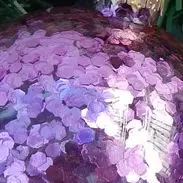 Christmas decoration purple transparent glass ball
Christmas decoration purple transparent glass ball