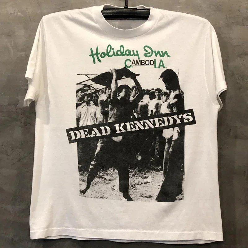 2025 Dead Kennedys Kennedy Heavy Metal Rock Band Vintage American Retro Street Short-sleeved T-shirt Ins Y2k Hot Sell
2025 Dead Kennedys Kennedy Heavy Metal Rock Band Vintage American Retro Street Short-sleeved T-shirt Ins Y2k Hot Sell