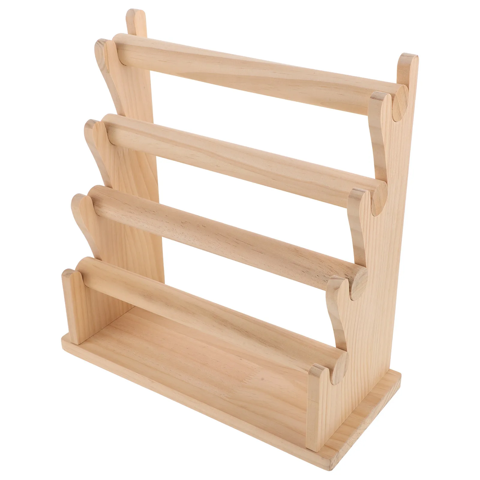 Wooden 4-Tier Bracelet Holder Sturdy Solid Wood Watch Display Stand Bracelet Organizer Rack Versatile Jewelry Bangle Display
Wooden 4-Tier Bracelet Holder Sturdy Solid Wood Watch Display Stand Bracelet Organizer Rack Versatile Jewelry Bangle Display