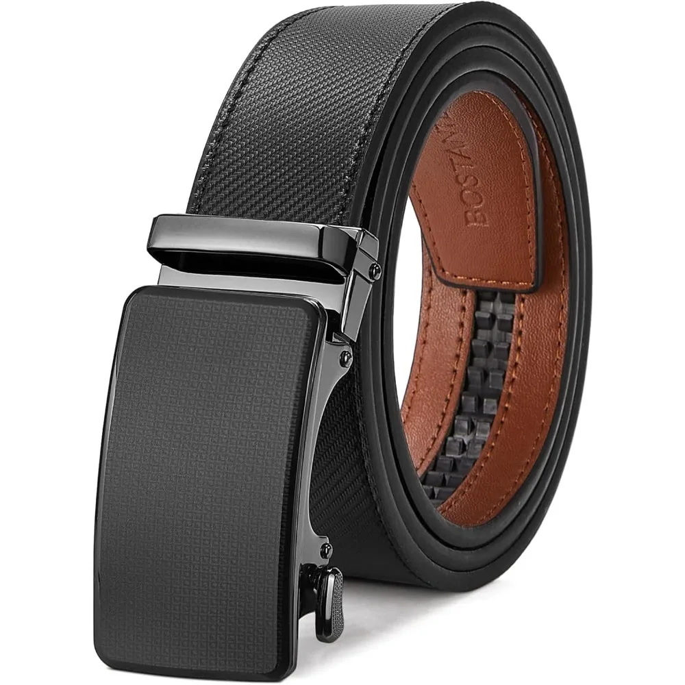 Mens Belt Leather Ratchet Belt For Men Dress and Casual with Adjustable Buckle, Trim to Fit
Mens Belt Leather Ratchet Belt For Men Dress and Casual with Adjustable Buckle, Trim to Fit