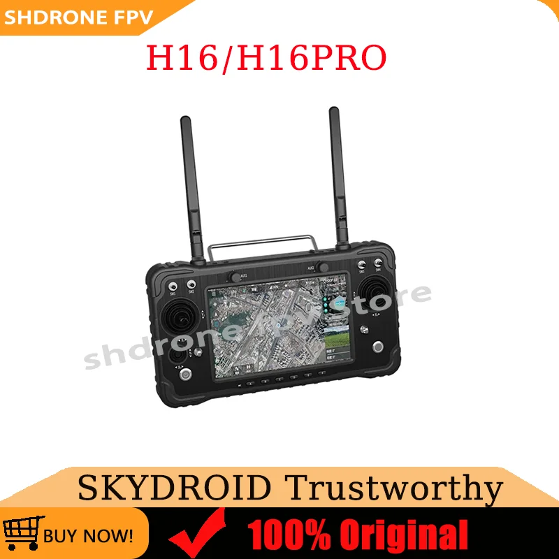 SKYDROID H16/H16Pro 1080p Data Telemetry Radio Transmitter Remote Controller with R16 Receiver for RC Drone VTOL UVA
SKYDROID H16/H16Pro 1080p Data Telemetry Radio Transmitter Remote Controller with R16 Receiver for RC Drone VTOL UVA