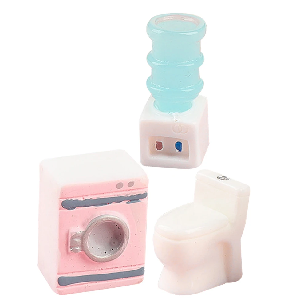 Simulation Appliance Set Miniature Furniture for Dollhouse White Resin Washing Machine
Simulation Appliance Set Miniature Furniture for Dollhouse White Resin Washing Machine