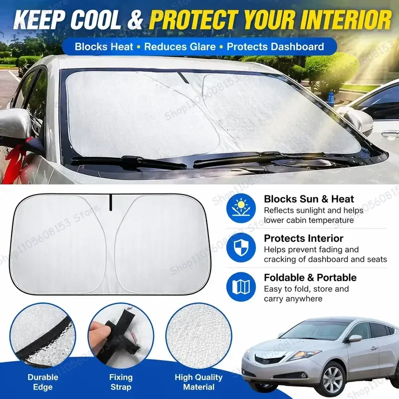 For Acura RDX MDX TLX Integra CDX ZDX NSX TL TSX RSX CL Legend ADX Windshield Sun Shade UV Protection Heat Reflective
For Acura RDX MDX TLX Integra CDX ZDX NSX TL TSX RSX CL Legend ADX Windshield Sun Shade UV Protection Heat Reflective