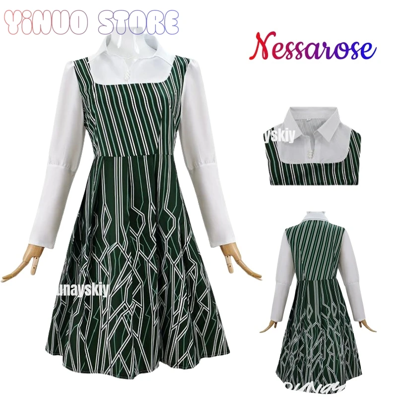 Костюм для косплея Wicked Nessarose, комплект Wicked Witch of East Movie, ролевая игра, Хэллоуин, Рождество, костюм для женщин
Костюм для косплея Wicked Nessarose, комплект Wicked Witch of East Movie, ролевая игра, Хэллоуин, Рождество, костюм для женщин