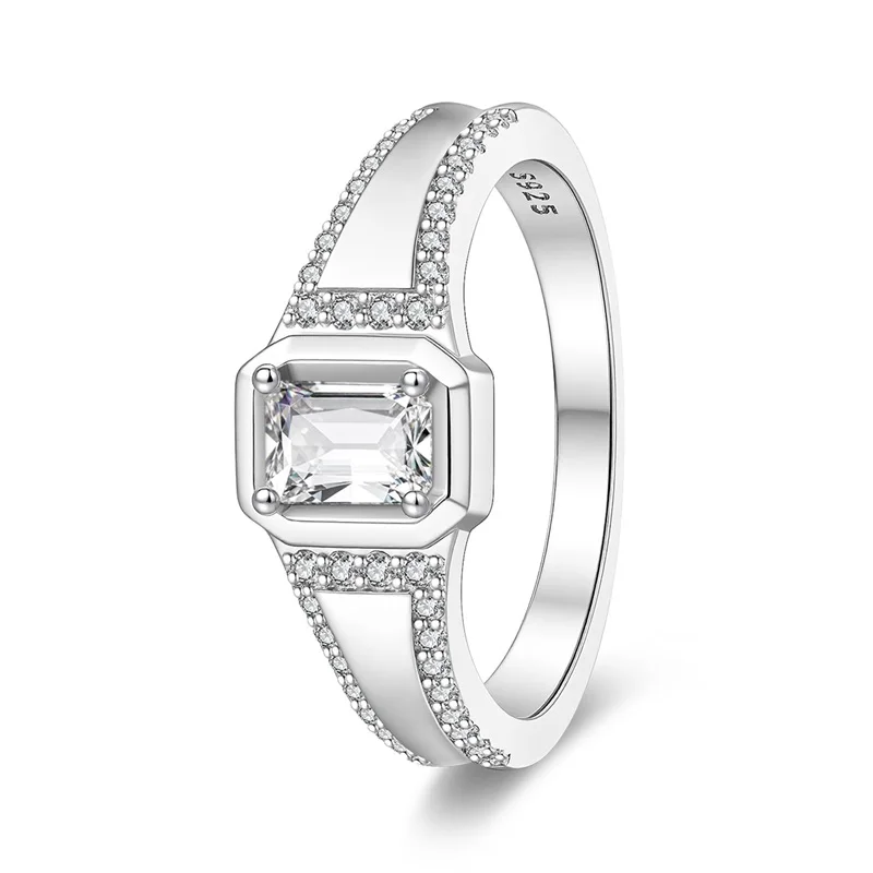 Hot Sales 925 Sterling Silver Simple Square Diamond Ring Classic Popular Original For Men Fine Birthday Jewelry Gifts
Hot Sales 925 Sterling Silver Simple Square Diamond Ring Classic Popular Original For Men Fine Birthday Jewelry Gifts