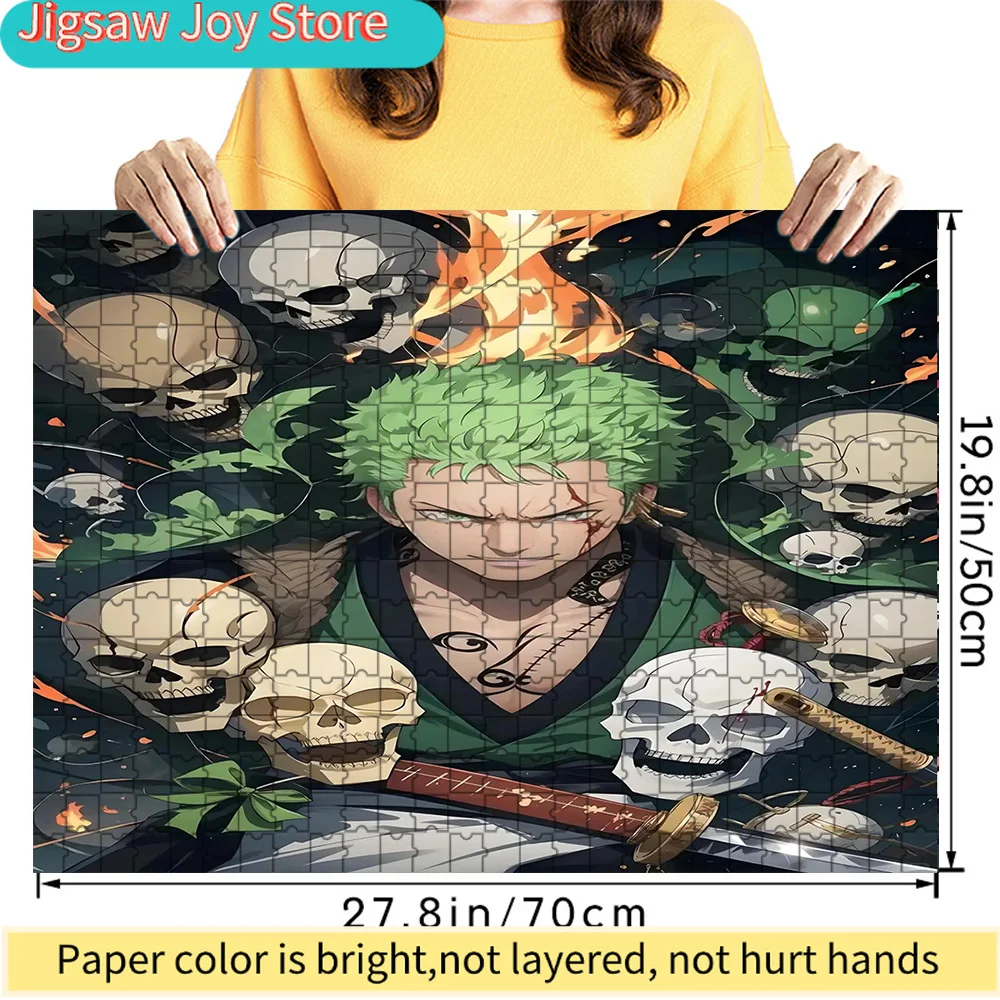 Премиум-пазл из бумаги: Ророноа Зоро, сцена с черепами и пламенем, высококачественный картонный пазл для веселого семейного досуга
Премиум-пазл из бумаги: Ророноа Зоро, сцена с черепами и пламенем, высококачественный картонный пазл для веселого семейного досуга