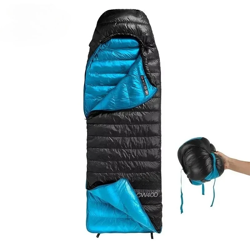 220x85cm Lightweight Duck Down 650FP Winter Sleeping Bag Thick Warm Ultralight Outdoor Hiking Camping Travel Equipment
220x85cm Lightweight Duck Down 650FP Winter Sleeping Bag Thick Warm Ultralight Outdoor Hiking Camping Travel Equipment