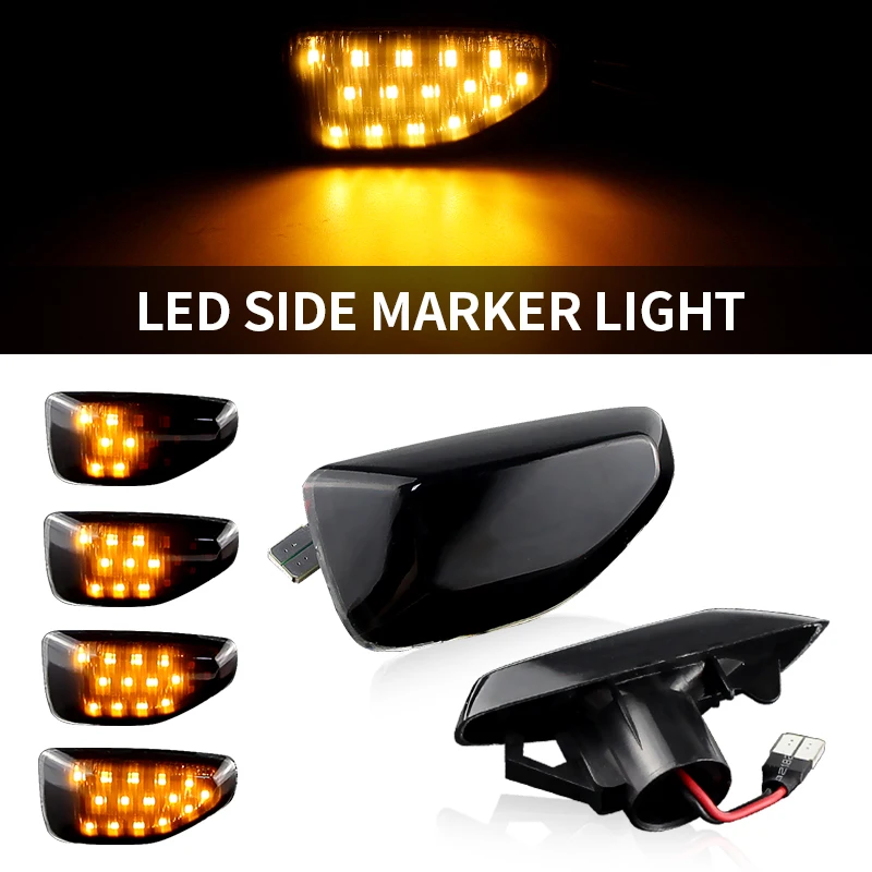 2PCS for Renault Sandero/Stepway/Duster for Dacia Logan II/MCV II - LED Side Marker Light Auto Dynamic Turn Signal Lamp Blinker
2PCS for Renault Sandero/Stepway/Duster for Dacia Logan II/MCV II - LED Side Marker Light Auto Dynamic Turn Signal Lamp Blinker