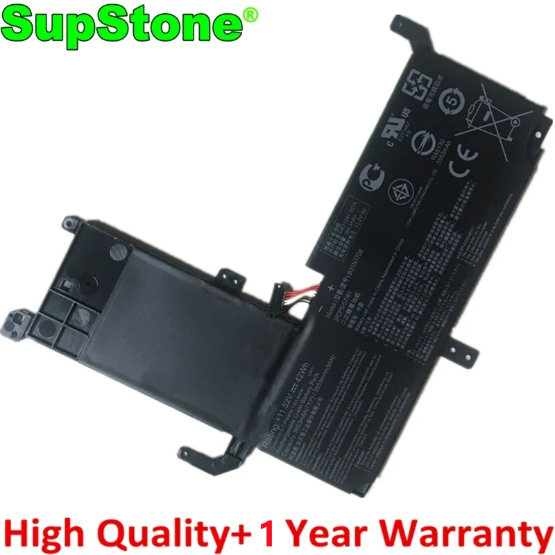 SupStone New B31N1708 Laptop Battery For Asus VivoBook Flip 15 TP510UQ TP510UA TP510UF TP510 0B200-02720000 3ICP5/57/81
SupStone New B31N1708 Laptop Battery For Asus VivoBook Flip 15 TP510UQ TP510UA TP510UF TP510 0B200-02720000 3ICP5/57/81