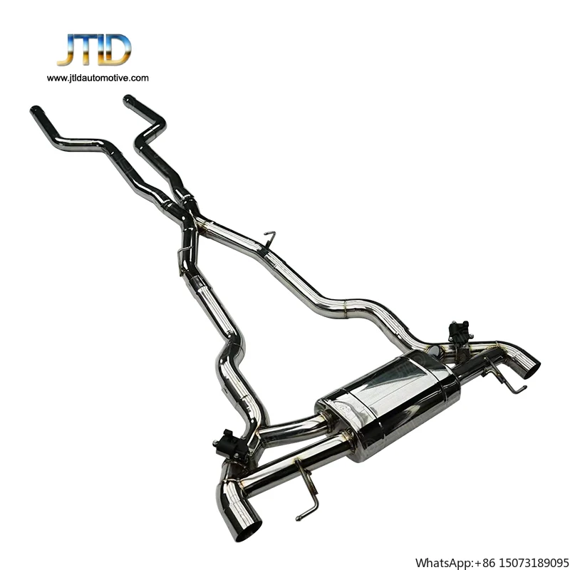 JTLD High Quality Stainless Steel Exhaust Valve Catback for 550I G30 4.4L
JTLD High Quality Stainless Steel Exhaust Valve Catback for 550I G30 4.4L