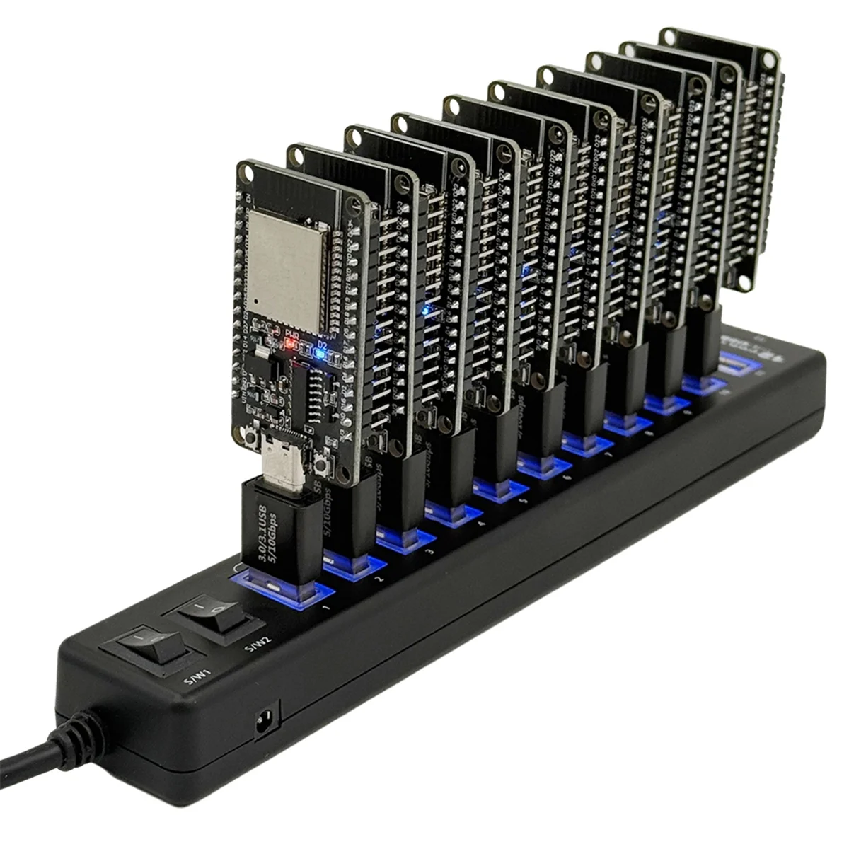 AB20-NerdMiner Hub 550KH/S Solo Lottery Miner Комбинированный комплект майнера 10x55K Bitcoin BTC Miner Asic Mining Станция для майнинга криптовалюти
AB20-NerdMiner Hub 550KH/S Solo Lottery Miner Комбинированный комплект майнера 10x55K Bitcoin BTC Miner Asic Mining Станция для майнинга криптовалюти