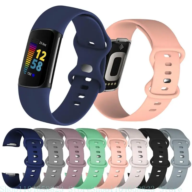 Quick Release Smartwatch Replacement Accessories Silicone Wristband Bracelet for Fitbit 5 Soft Straps
Quick Release Smartwatch Replacement Accessories Silicone Wristband Bracelet for Fitbit 5 Soft Straps