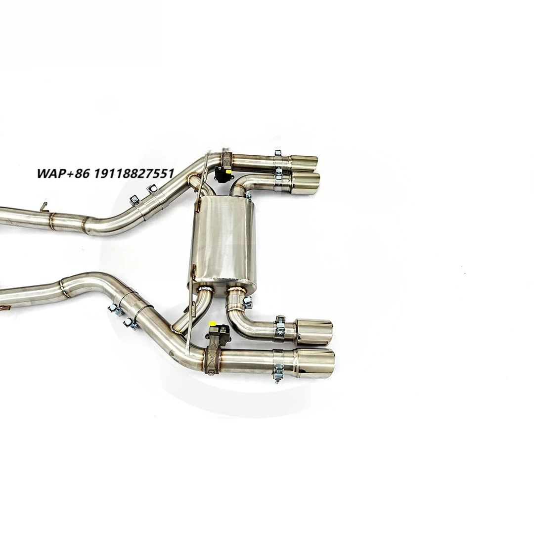 High Quality SS304 Exhaust Pipe with Valve Muffler, Rear Axle Exhaust with Valve for F87 M2C S55 3.0T OEM
High Quality SS304 Exhaust Pipe with Valve Muffler, Rear Axle Exhaust with Valve for F87 M2C S55 3.0T OEM