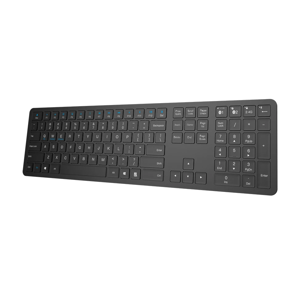 Universal computer Bluetooth Keyboard Multi-Device ABS Full Size Wireless Keyboard for Windows iOS Android
Universal computer Bluetooth Keyboard Multi-Device ABS Full Size Wireless Keyboard for Windows iOS Android