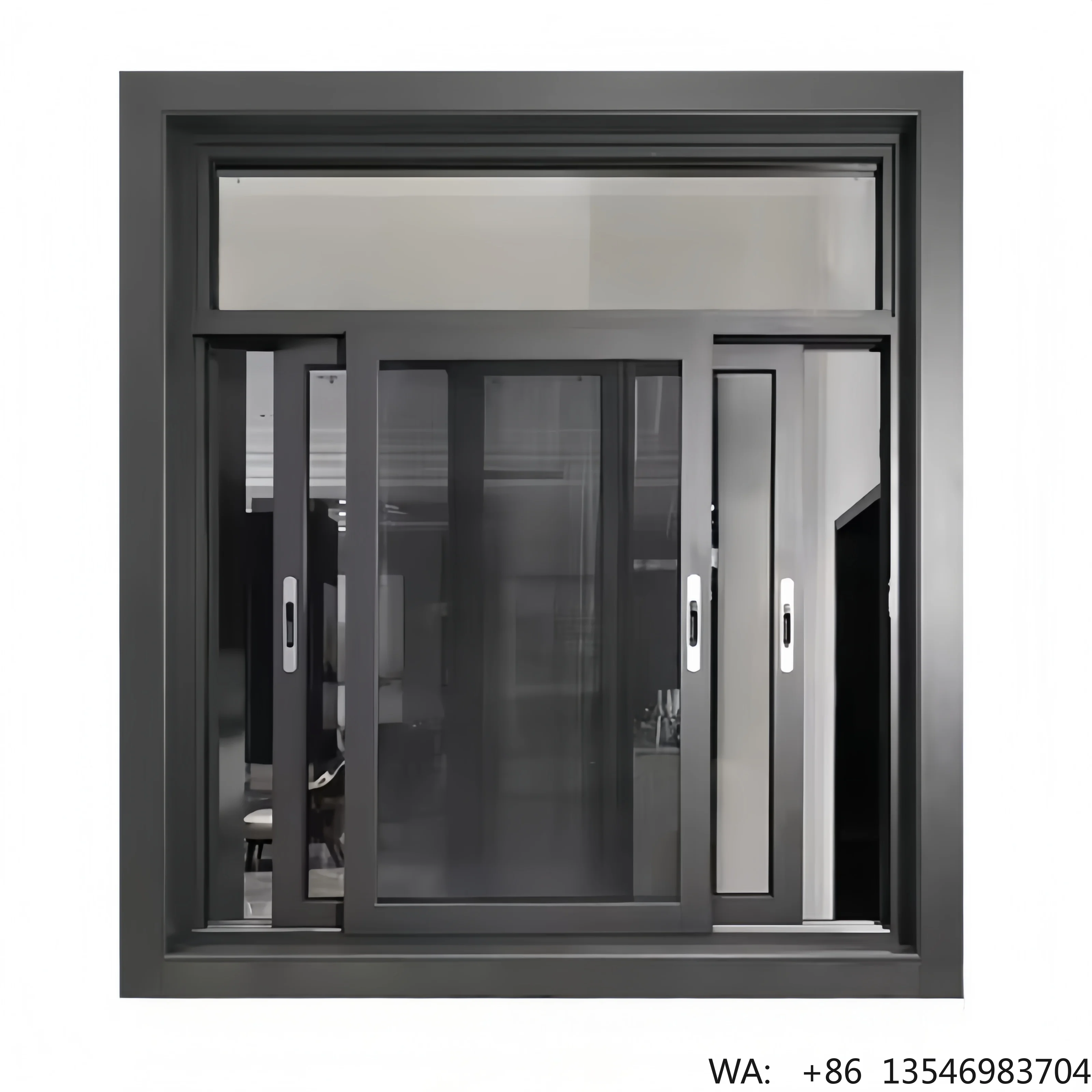 Double-glazed Sliding Windows Aluminum Alloy Frame Modern for Residential Commercial Use Tempered Glass Soundproof Features
Double-glazed Sliding Windows Aluminum Alloy Frame Modern for Residential Commercial Use Tempered Glass Soundproof Features