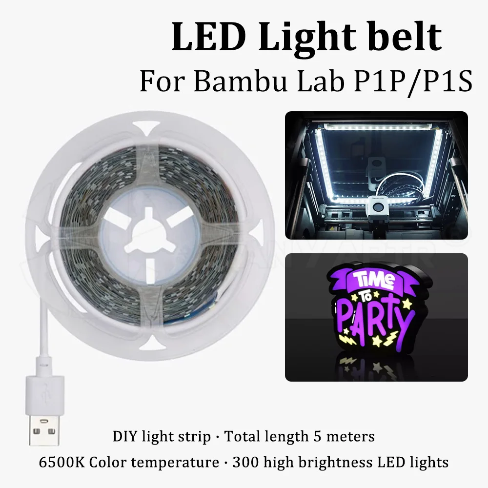 Для Bambu Lab DIY светодиодный светильник KA004 6500K белый свет 5 м обрезка прозрачный рельефный компонент
Для Bambu Lab DIY светодиодный светильник KA004 6500K белый свет 5 м обрезка прозрачный рельефный компонент