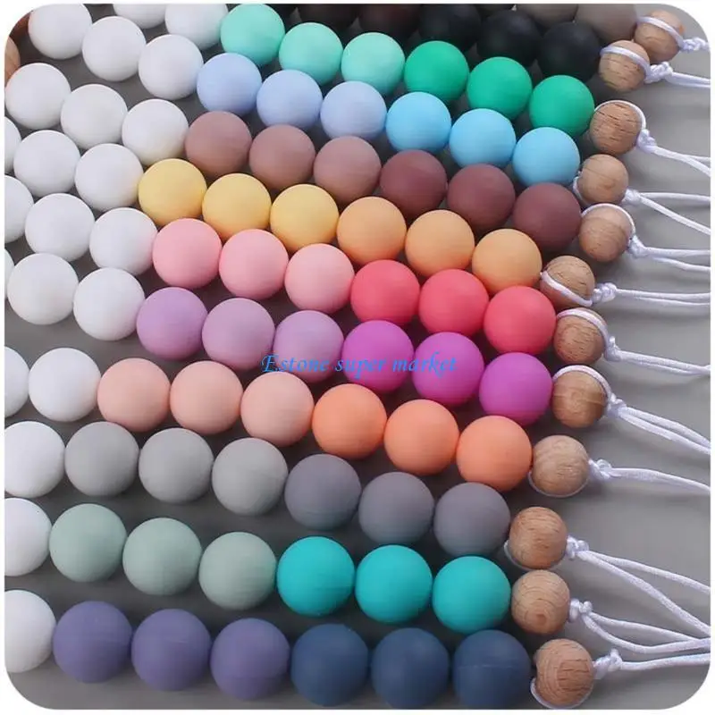 090B Teething Bead Nipple Chain Silicone Pacifier Clip Baby Soother Clips Toddler Dummy Chain Teether Accs Infant Shower Gift
090B Teething Bead Nipple Chain Silicone Pacifier Clip Baby Soother Clips Toddler Dummy Chain Teether Accs Infant Shower Gift