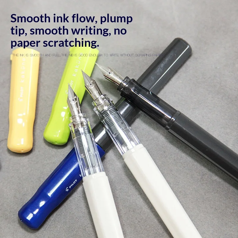 Японская перьевая ручка PILOT Kakuno Smiling с чернилами для студентов, для письма и практики почерка, гладкое письмо, школьные и офисные принадлежности
Японская перьевая ручка PILOT Kakuno Smiling с чернилами для студентов, для письма и практики почерка, гладкое письмо, школьные и офисные принадлежности