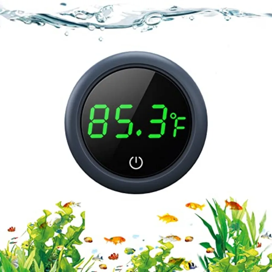 Fish Tank Digital Thermometer Accurate LED Display to ±0.9°F Tank Thermometer Aquarium Temperature Measurement Suitable for Fis
Fish Tank Digital Thermometer Accurate LED Display to ±0.9°F Tank Thermometer Aquarium Temperature Measurement Suitable for Fis