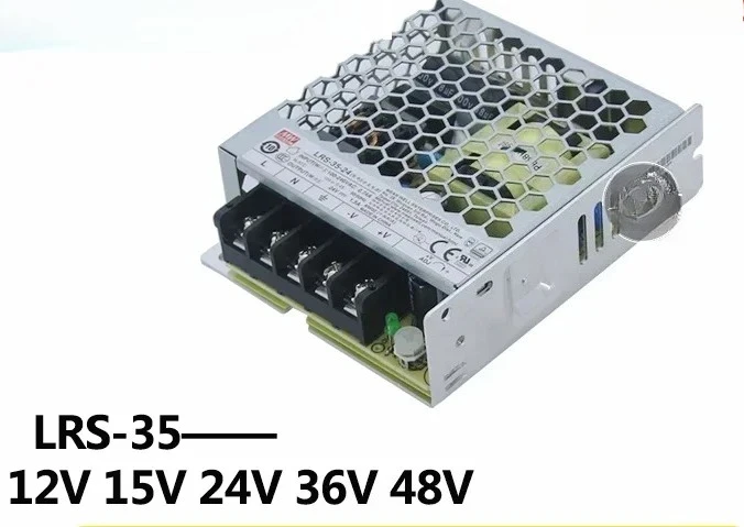 LRS Mingwei Power Supply 35/50/75/100/150/200/350/450/600 5V12V15V24V48V36
LRS Mingwei Power Supply 35/50/75/100/150/200/350/450/600 5V12V15V24V48V36