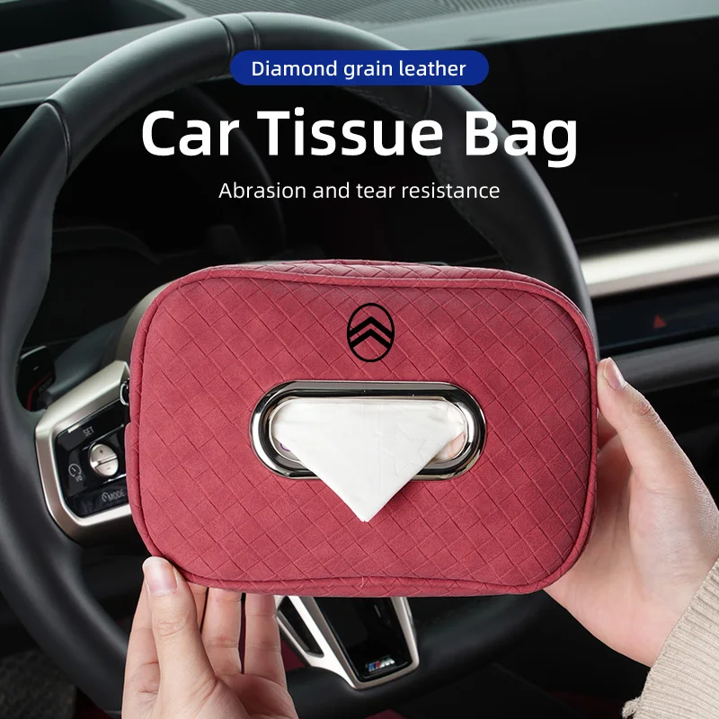 Plaid Pattern Car Tissue Bag PU Leather For Citroen C4 C3 C5 C1 C2 Berlingo Celysee Cactus Picasso Aircross Grand
Plaid Pattern Car Tissue Bag PU Leather For Citroen C4 C3 C5 C1 C2 Berlingo Celysee Cactus Picasso Aircross Grand