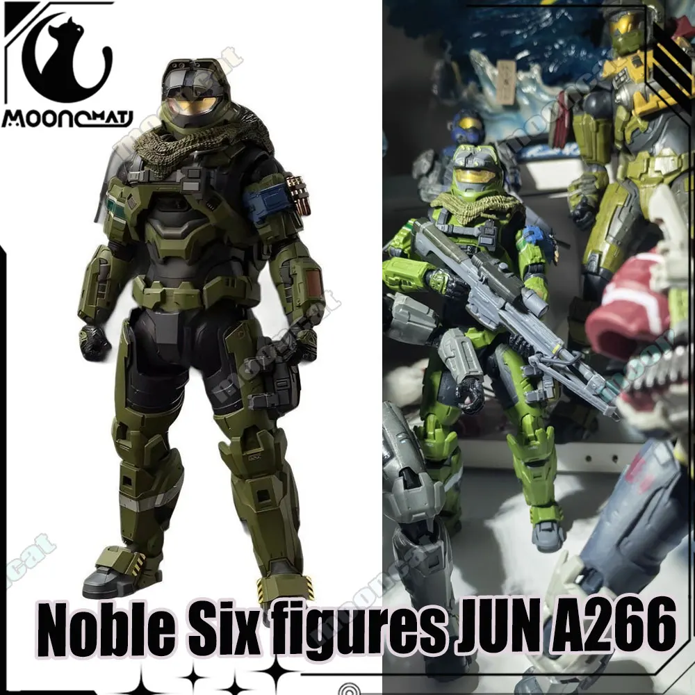 NEW 1/12 Noble Six figures JUN A266 3rd Officer action anime figure Halo:Reach figurine Room Decoration wholesale Gift For Kids
NEW 1/12 Noble Six figures JUN A266 3rd Officer action anime figure Halo:Reach figurine Room Decoration wholesale Gift For Kids