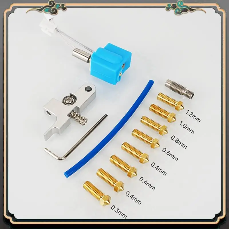 Комплект Hotend экструдера ASMA-3D для артиллерийского сопла Sidewinder X1/GENIUS, терморазрыв, блок нагревателя, термистор
Комплект Hotend экструдера ASMA-3D для артиллерийского сопла Sidewinder X1/GENIUS, терморазрыв, блок нагревателя, термистор