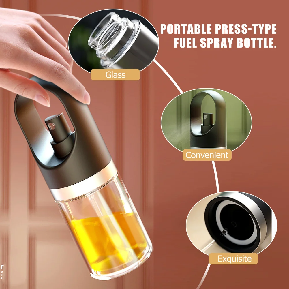 Press Type Glass Oil Sprayer Olive Vinegar Soy Sauce Dispenser Ergonomic Design Fine Even Spray
Press Type Glass Oil Sprayer Olive Vinegar Soy Sauce Dispenser Ergonomic Design Fine Even Spray