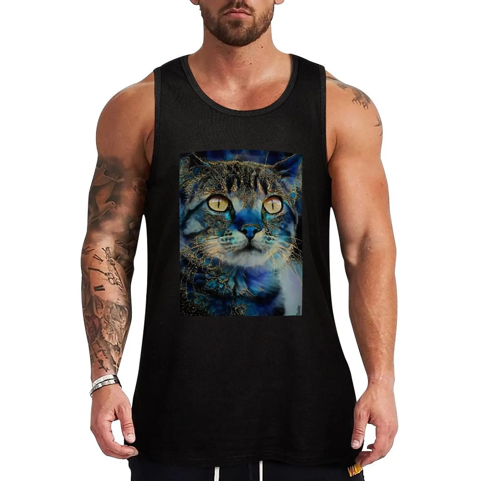 Edoo, cat - chat, cat, kitten, lea roche paintings Tank Top Outdoor Casual Tank Top Sleeveless Loose Summer Top
Edoo, cat - chat, cat, kitten, lea roche paintings Tank Top Outdoor Casual Tank Top Sleeveless Loose Summer Top