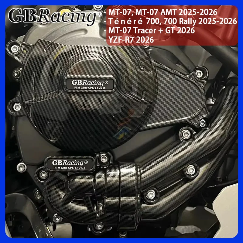 V2 Accessori moto GBRacing Secondary Cover + Clutch Cover Engine Protection–Compatible 2014-2026 For MT-07/Ténéré 700/700 Rally
V2 Accessori moto GBRacing Secondary Cover + Clutch Cover Engine Protection–Compatible 2014-2026 For MT-07/Ténéré 700/700 Rally