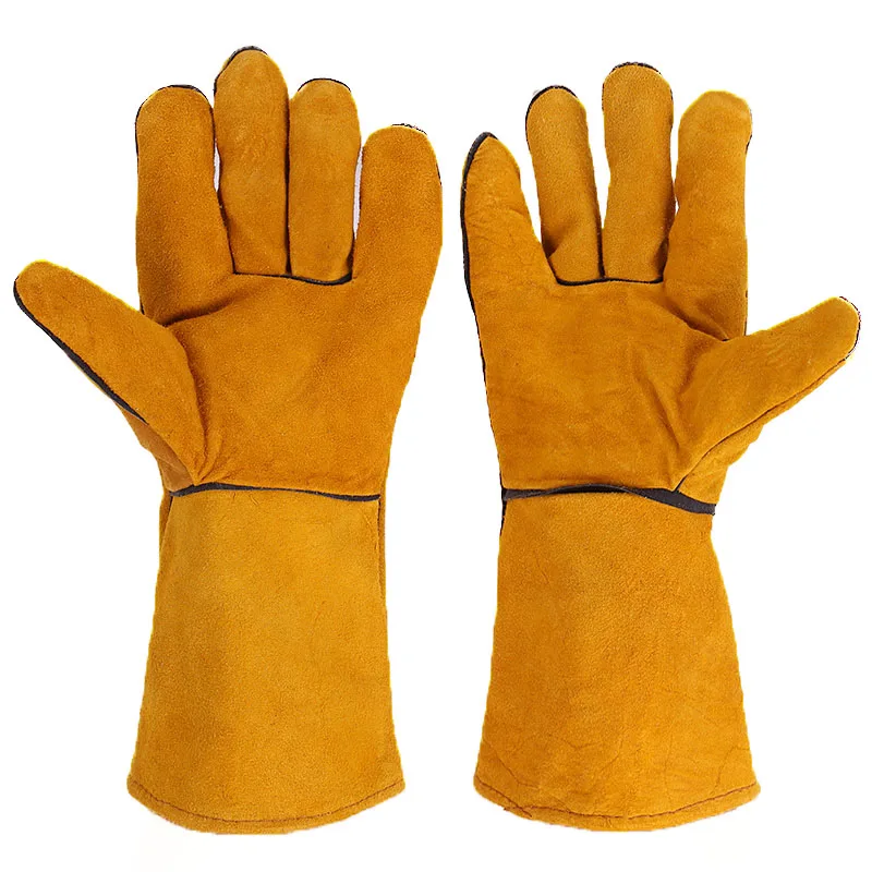 Welding Gloves Flame Retardant Heat Insulation Durable Soft Comfortable Heat Fire High Quality Work Gloves
Welding Gloves Flame Retardant Heat Insulation Durable Soft Comfortable Heat Fire High Quality Work Gloves
