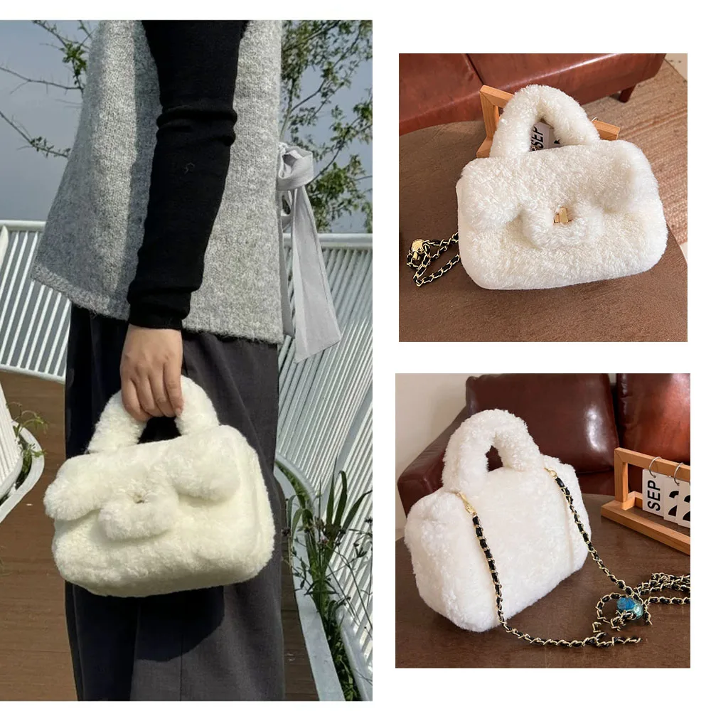 New Lamb Wool Square Bag For Woman Real Fur Handbags Fashion Furry Crossbody Tote Bags Woman Plush Y2k Evening Bags And Clutches
New Lamb Wool Square Bag For Woman Real Fur Handbags Fashion Furry Crossbody Tote Bags Woman Plush Y2k Evening Bags And Clutches
