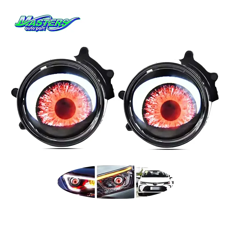 Masters Customization DIY Wholesale 12v 3inch Led Devil Eye Blink Devil Eyes Headlights Projector Demon Eyes RGB Lenses
Masters Customization DIY Wholesale 12v 3inch Led Devil Eye Blink Devil Eyes Headlights Projector Demon Eyes RGB Lenses
